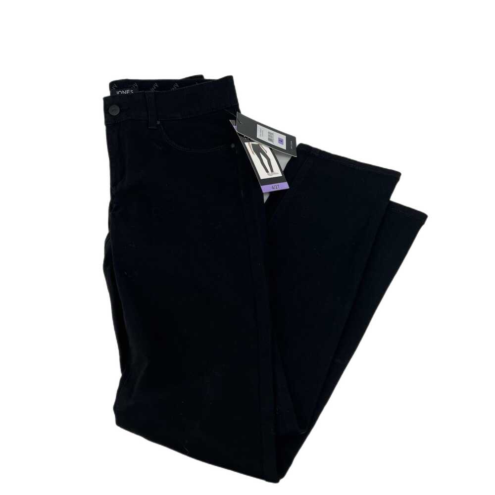 Jones New York Black Slim Straight Leg Jeans | Womens 4